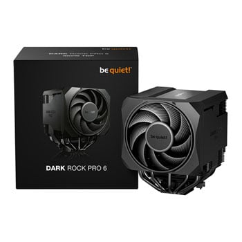 be quiet! Dark Rock 6 Pro Black Intel / AMD Dual Tower Air CPU Cooler