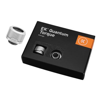 EK-Quantum Torque HDC-14 Satin Titanium 6-Pack Compression Fitting
