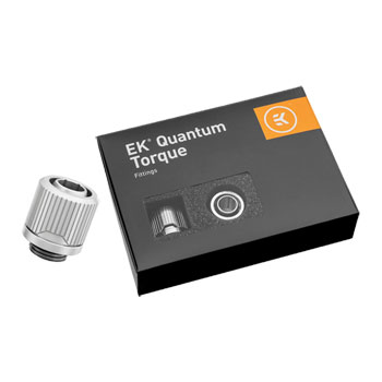 EK-Quantum Torque STC 10/13 Satin Titanium 6-Pack Compression Fitting