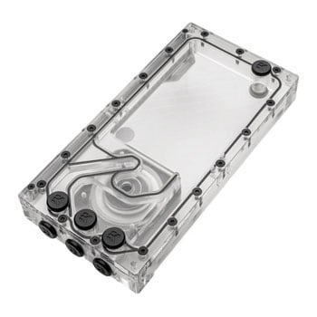 Refurbished EK-Quantum Kinetic³ FLT 240 D5 D-RGB Plexi Reservoir Body