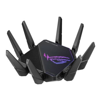 Asus Refurbished Rog Rapture Tri-Band Gt-Ax11000 Wifi Gaming Router Size 6 90Ig0720-Mu2a00