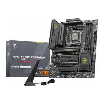 MSI MAG X870E TOMAHAWK MAX WiFi AM5 DDR5 PCIe 5.0 ATX Motherboard
