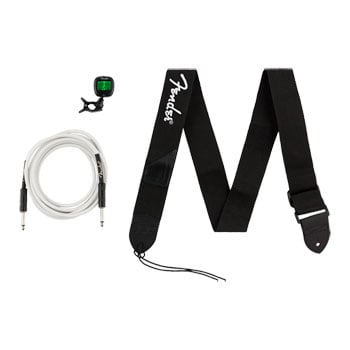 Fender Accessories Bundle Pack - Cable, Tuner, Strap
