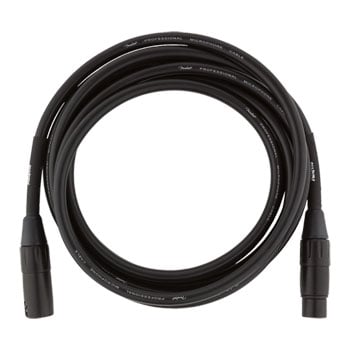 Fender Professional Series Microphone Cable, 10ft, Black