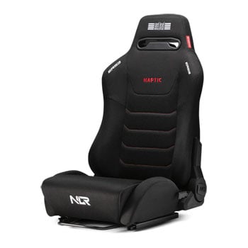 Next Level Racing ERS3 Haptic Black Bucket Design Racing Seat