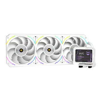 Valkyrie V360 LCD White 360mm All in One Liquid CPU Cooler