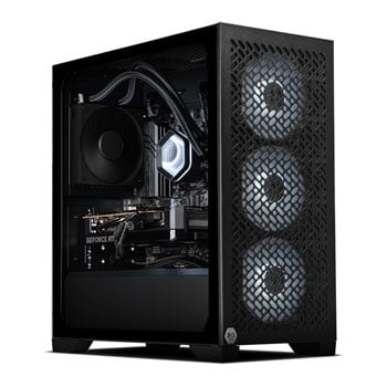 Gaming PC with NVIDIA RTX 5070 Ti and AMD Ryzen 7 9700X