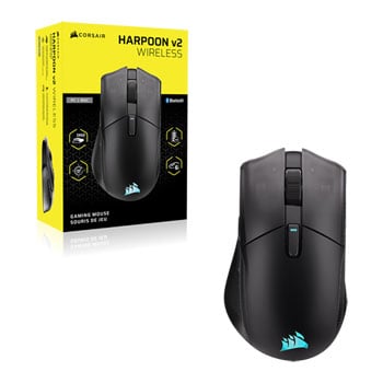 CORSAIR Harpoon V2 Black Wireless Gaming Mouse