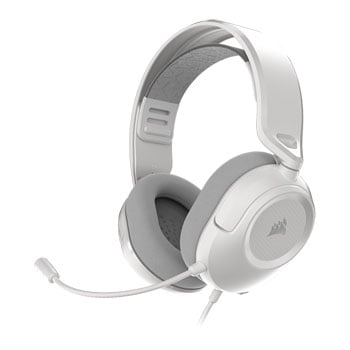CORSAIR HS35 v3 White Wired Gaming Headset