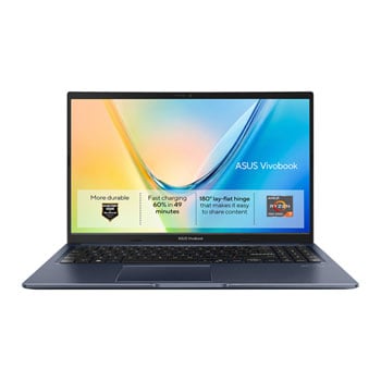 ASUS Vivobook 15 15.6" FHD AMD Ryzen 7 Radeon Graphics Quiet Blue Laptop