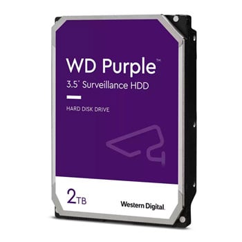 Refurbished WD Purple 2TB Surveillance/CCTV 3.5" SATA HDD/Hard Drive