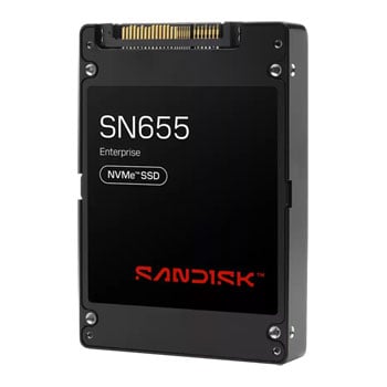 SanDisk SN655 61.44TB WUS5EC1C1ESP7Y3 ISE U.3 Enterprise NVMe SSD
