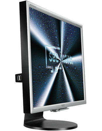 19" NEC 90GX2 Silver/Black TFT, 1280x1024, 4 ms, 700:1, 400 cd/m2 ...