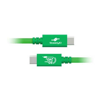 Glyph Connect+ High-Performance USB4 80Gbps/240W Type-C Cable (1m)