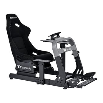 Thermaltake GR350 Racing Simulator Cockpit Black with Reclining Seat