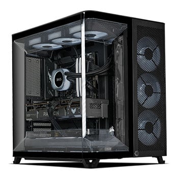 3XS Vengeance Air, 16GB RX 9070XT, AMD Ryzen 7 9850X3D, 64GB DDR5, 2TB M.2 SSD, SCAN Gaming PC