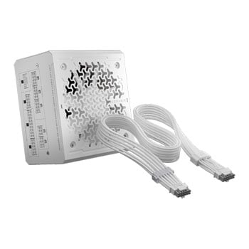CORSAIR RM1000e ThermalProtect 1000W Fully Modular Cybenetics Platinum ATX 3.1 White Power Supply