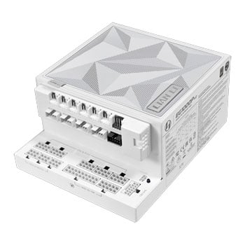 Lian Li EDGE Platinum V2 1000W Cybenetics Platinum ATX 3.1 White Power Supply with EDGE Hub V2