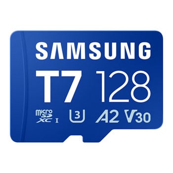 Samsung T7 128GB A2 V30 microSDXC UHS-I SD Card