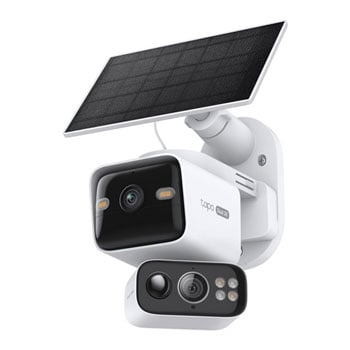 tp-link Tapo C93D Kit 2K Solar-Powered Dual-Lens Pan / Tilt Outdoor Wi-Fi Security Camera
