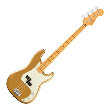 Fender 75th Anniversary Player II Precision Bass, Maple Fingerboard, Aztec Gold