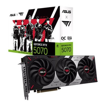 ASUS T1 NVIDIA GeForce RTX 5070 OC Edition 12GB Blackwell Graphics Card