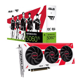 ASUS T1 NVIDIA GeForce RTX 5060 Ti OC Edition 8GB Blackwell Graphics Card