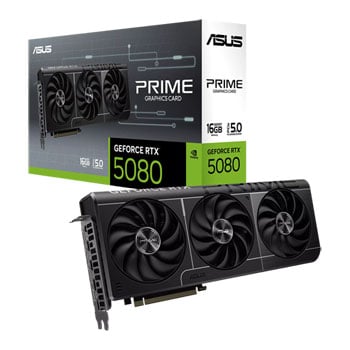 ASUS PRIME NVIDIA GeForce RTX 5080 16GB Blackwell Graphics Card