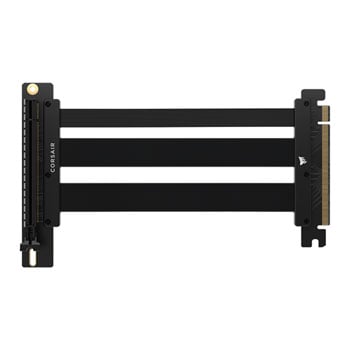CORSAIR Premium PCIe 5.0 x16 Black 175mm GPU Riser Cable