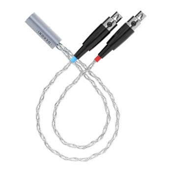 Dekoni Ensemble Y-Split Mini XLR Plugs Braided Cable