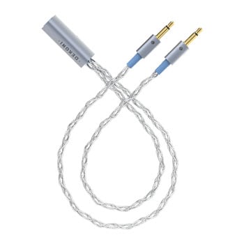 Dekoni Ensemble Y-Split 3.5mm Plugs Braided Cable