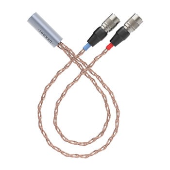 Dekoni Audio Ensemble DCA Hirose plugs Braided PCUHD Y-Split