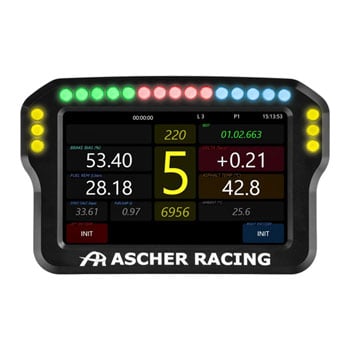 Ascher Racing 4" Touchscreen Racing Simulation Dashboard