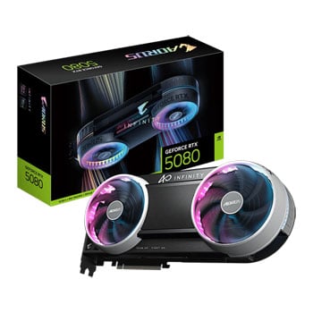 Gigabyte AORUS NVIDIA GeForce RTX 5080 INFINITY 16GB Blackwell Graphics Card