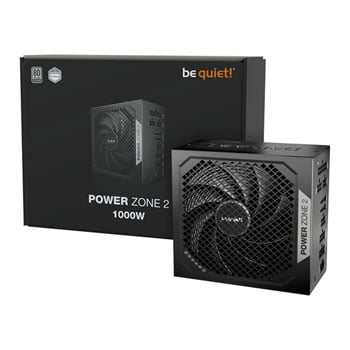 Refurbished be quiet! Power Zone 2 1000 Watt Fully Modular 80+ Platinum ATX 3.1 Power Supply
