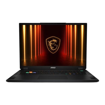 Open Box MSI Stealth 18 HX AI QHD+ 240Hz Core Ultra 9 32GB DDR5 RTX 5070 Ti Black Gaming Laptop