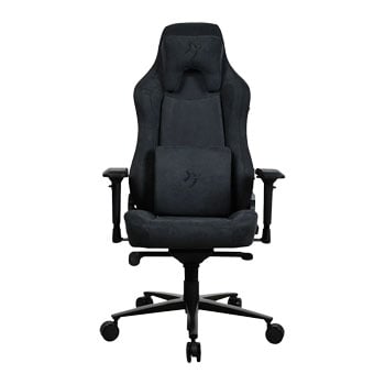 Arozzi Vernazza Supersoft Black Fabric Adjustable Gaming Chair