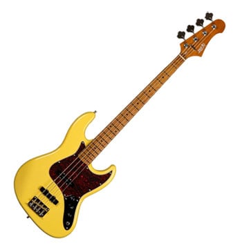 Jet JJB300 Bass Guitar Vintage Yellow