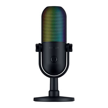 Razer Seiren V3 Chroma 32-bit DSP Black USB Condenser Streaming Microphone