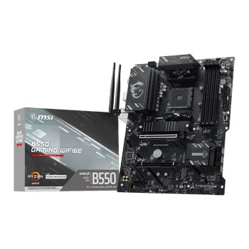 MSI B550 GAMING WIFI6E AM4 DDR4 PCIe 4.0 ATX Motherboard