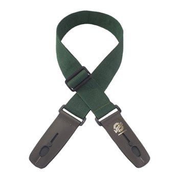 Lock-It 2"  Dark Green/Brown Strap