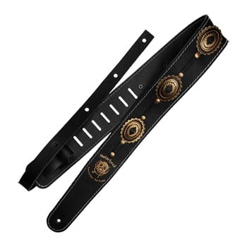 Richter Motörhead Concho Black / Old Brass Guitar Strap