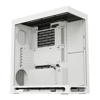 HAVN HS 360 White Dual Chamber Mid Tower Tempered Glass PC Case