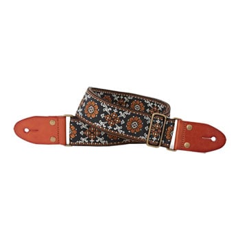 ISUZI GT-57 Suede Pattern Guitar Strap
