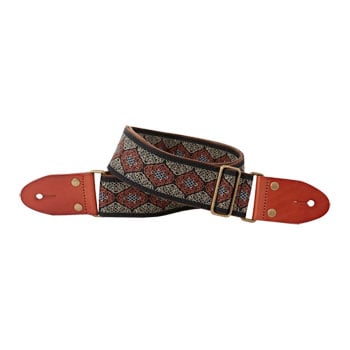 ISUZI GT-54 Suede Pattern Guitar Strap
