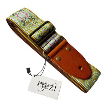 ISUZI GT-53 Suede Pattern Guitar Strap