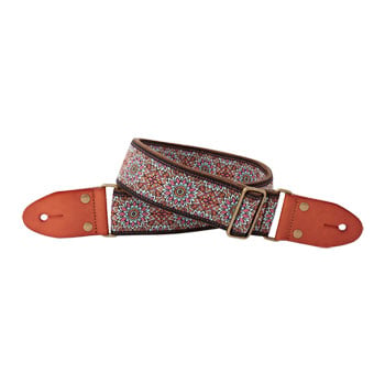 ISUZI GT-50 Suede Pattern Guitar Strap