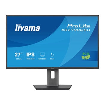 Refurbished iiyama ProLite XB2792QSU-B1 27" QHD 120Hz Adaptive Sync IPS Monitor