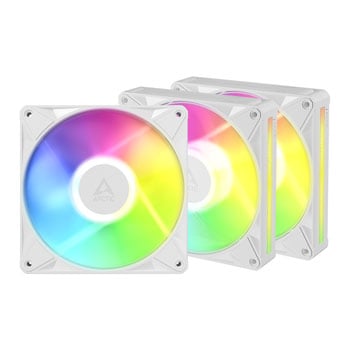 Arctic BioniX P14 A-RGB 140mm White ARGB PWM High Static Pressure Triple Fan Pack