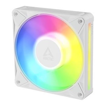 Arctic BioniX P12 A-RGB 120mm White ARGB PWM High Static Pressure Fan